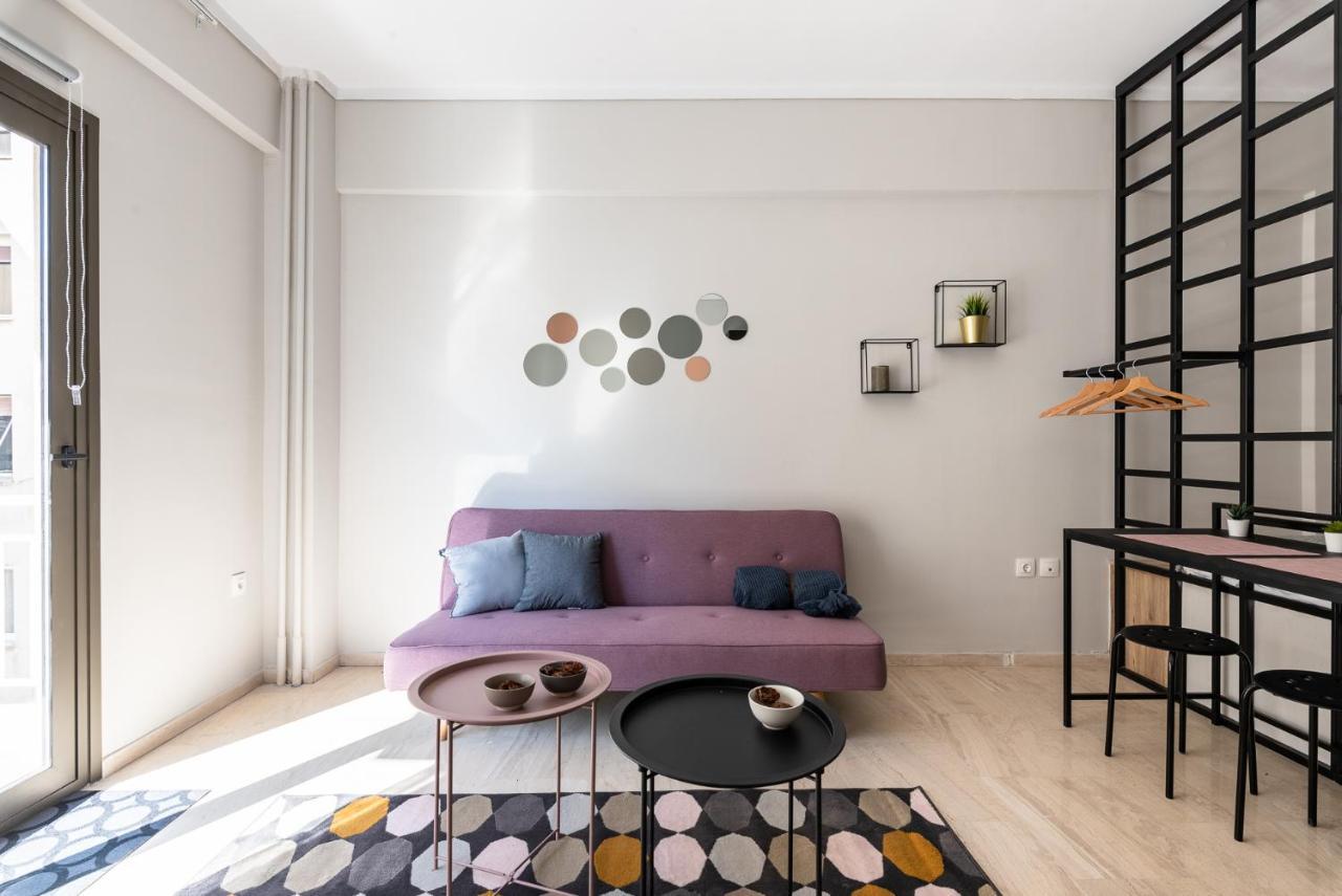 Modern Studio Close To Waterfront Thessaloníki Luaran gambar